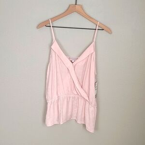 Chelsea28 from Nordstrom Blush Pink Floral Print Camisole NWT